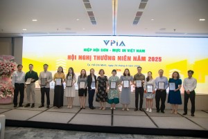 THAM GIA HỘI NGHỊ THƯỜNG NIÊN 2025 CỦA HIỆP HỘI SƠN - MỰC IN VIỆT NAM (VPIA)  